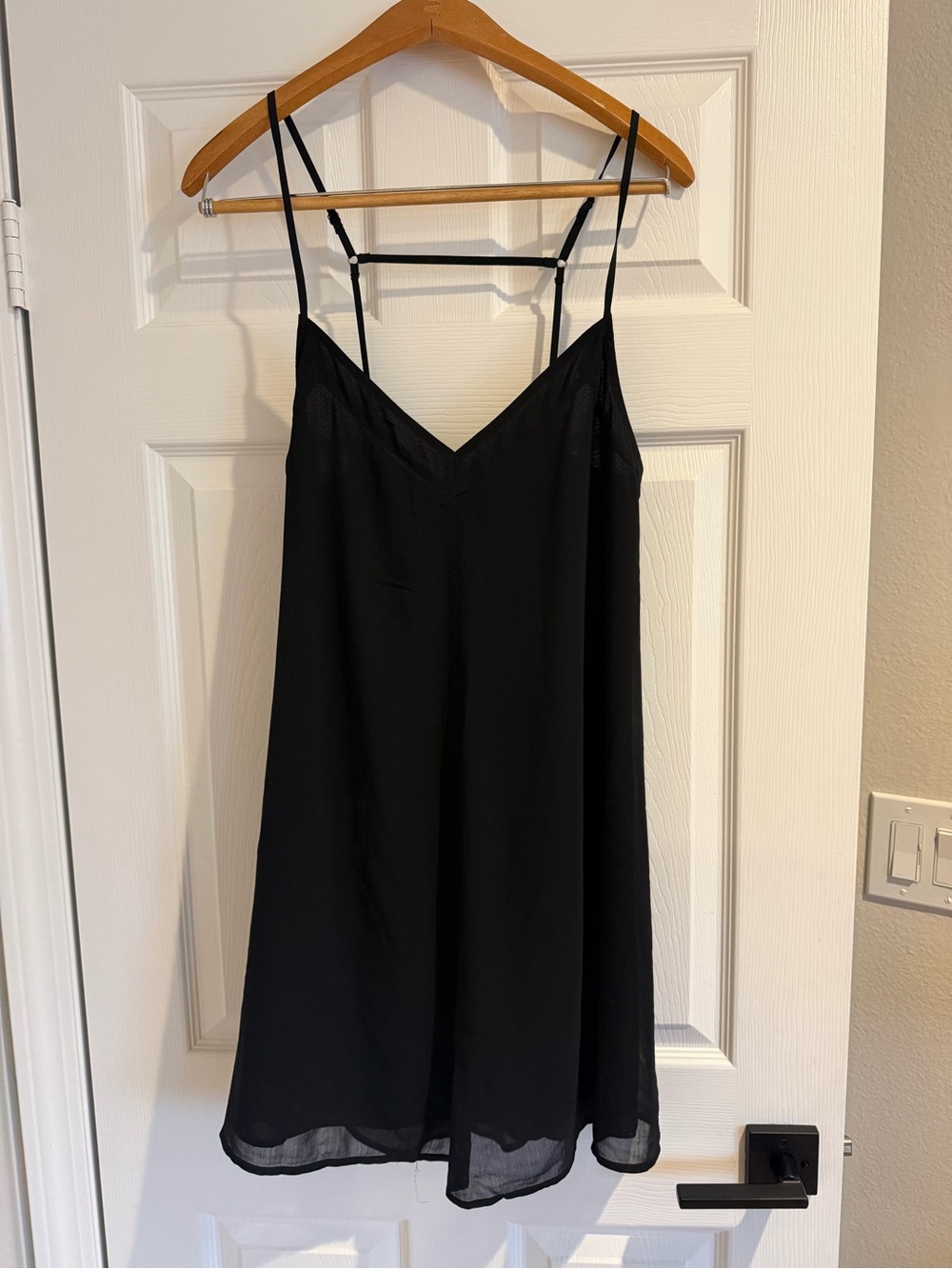 Abercrombie Black Strappy mini Dress